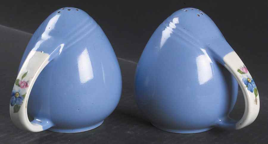 Rose Parade Sani-Grid Salt & Pepper Set by Hall-1