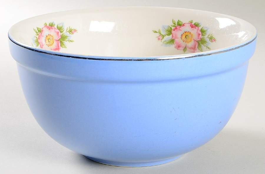 Royal Rose 8" Thick Rim Bowl by Hall-1