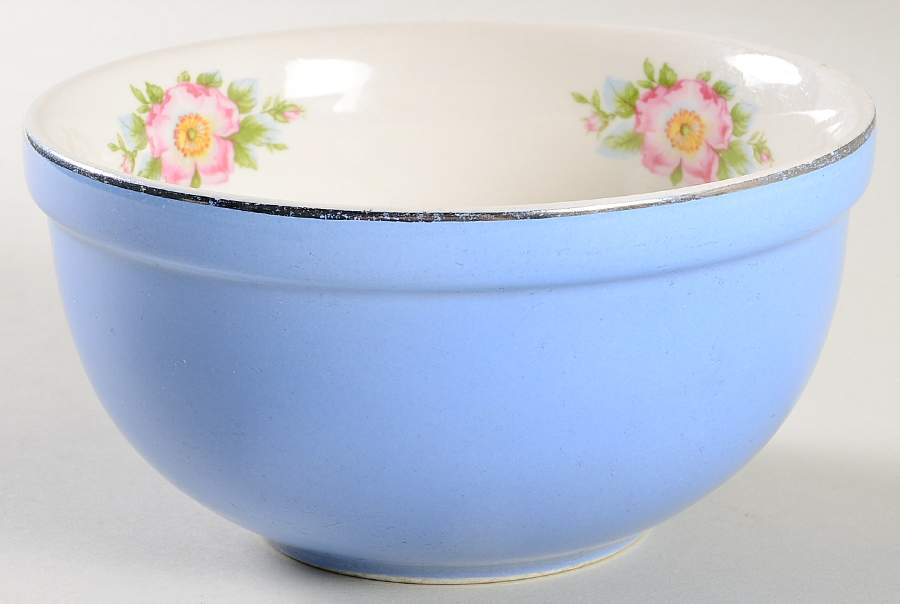 Royal Rose 6" Thick Rim Bowl by Hall-1
