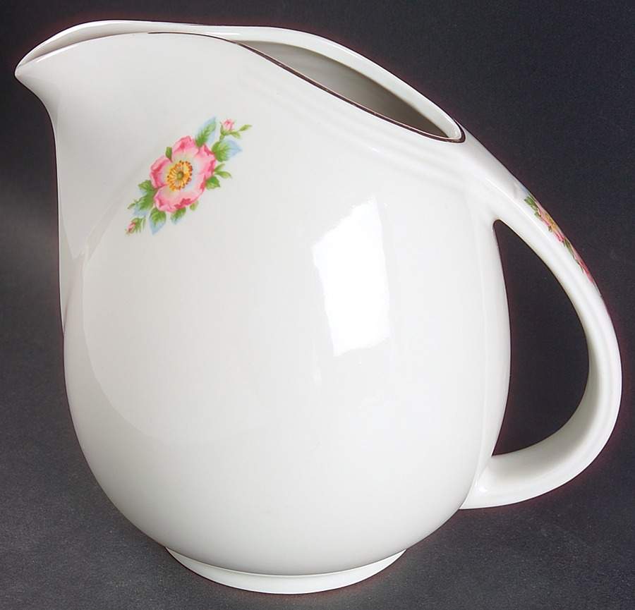 Rose White 64 Oz Large Sani-Grid Jug by Hall-1