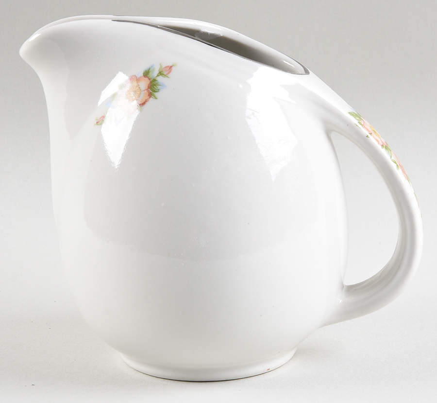 Rose White 16 Oz Small Sani-Grid Jug by Hall-1