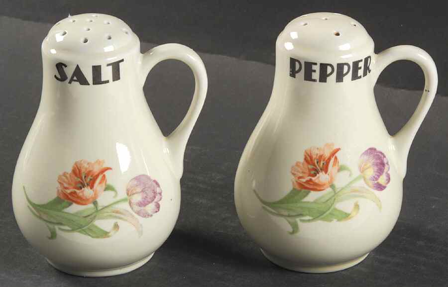 Shaggy Tulip Stove Top Salt & Pepper Set by Hall-1