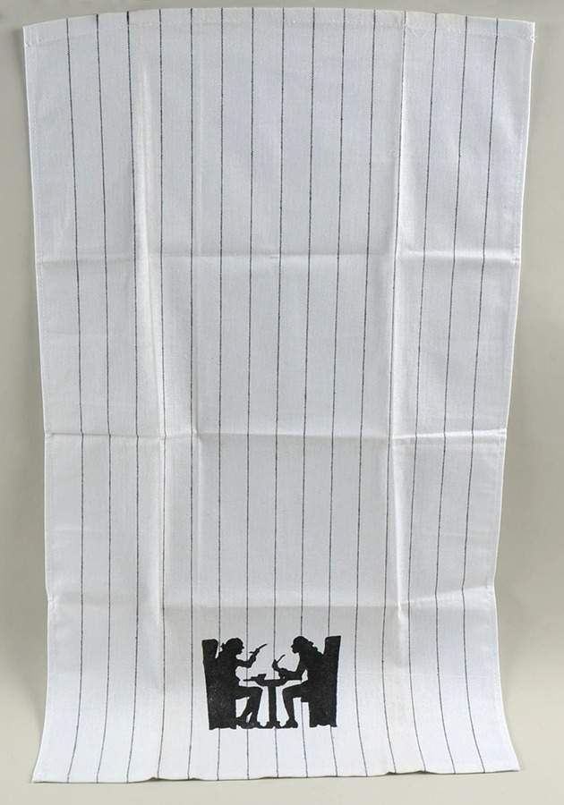 Silhouette Cloth Kitchen Towel by Hall-1