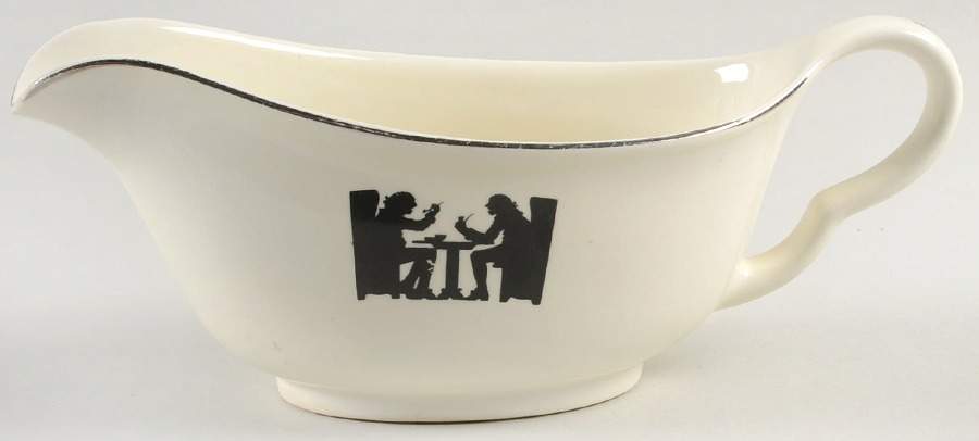 Silhouette Gravy Boat by Hall-1