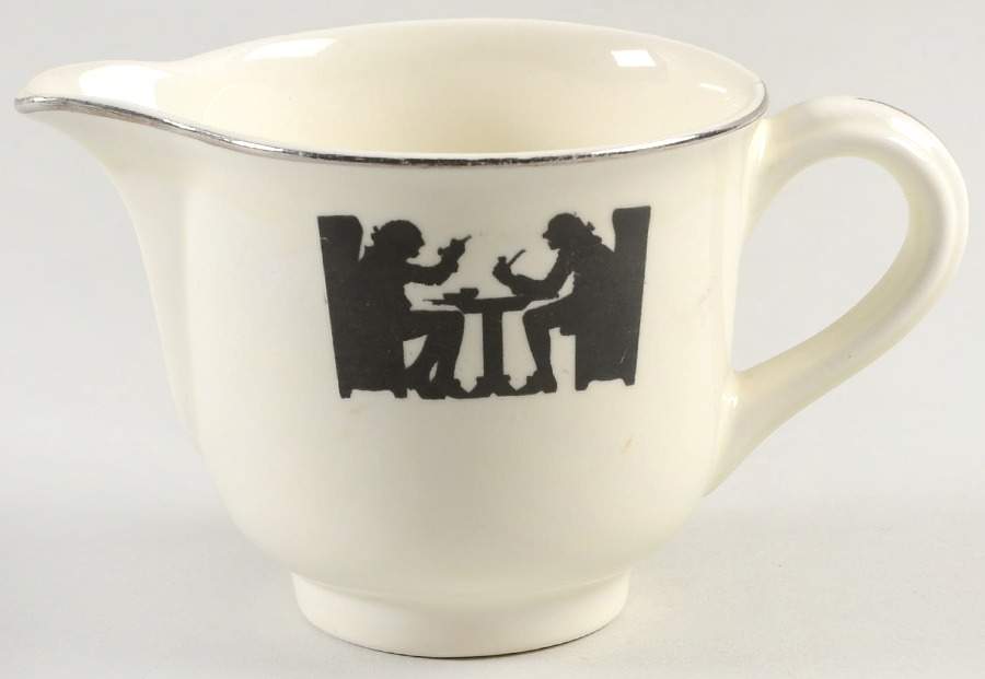 Silhouette Modern Creamer by Hall-1