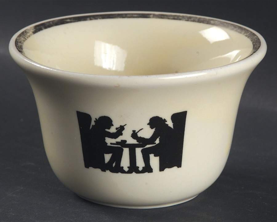 Silhouette 3" Round Flared Bowl by Hall-1