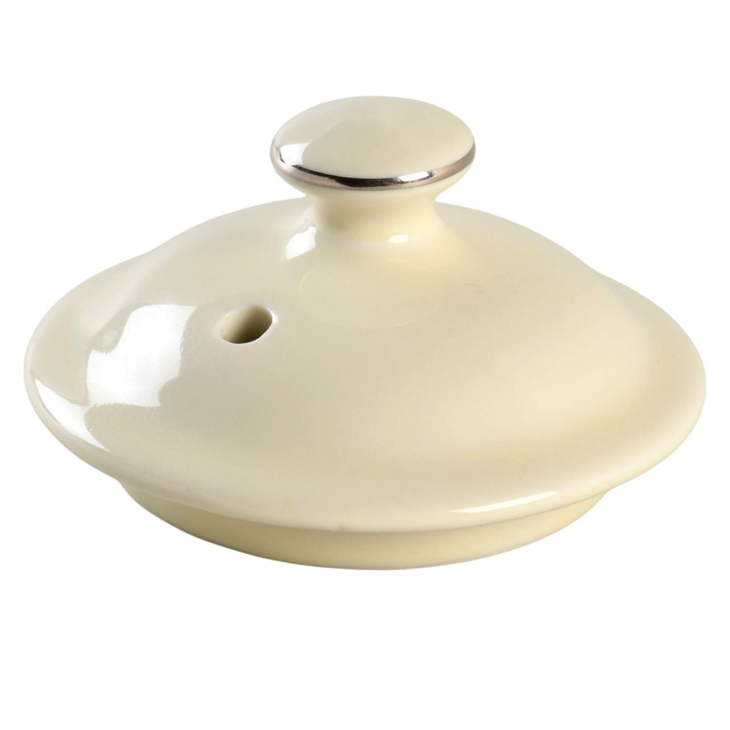 Silhouette Lid for St. Louis Chocolate Pot by Hall-1