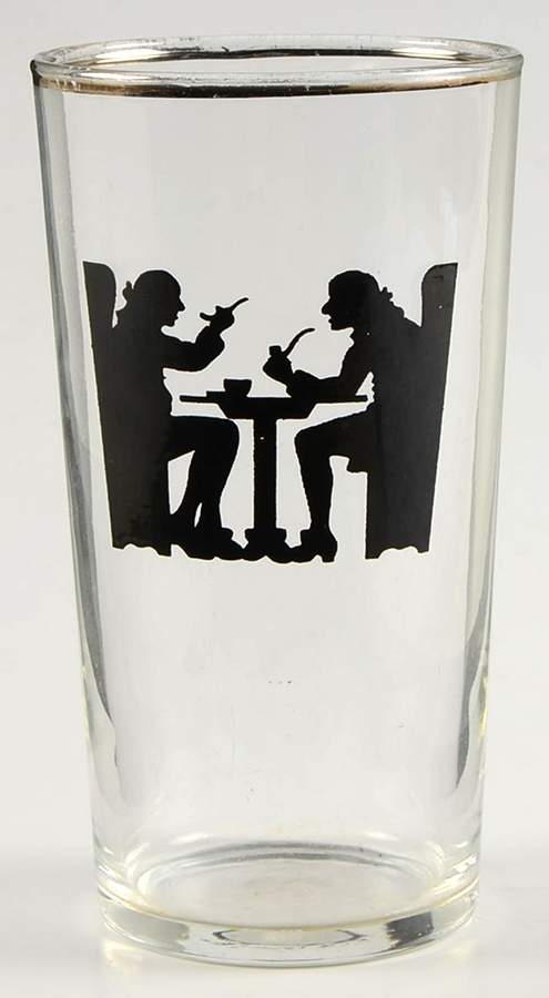 Silhouette 8 Oz Glassware Tumbler by Hall-1