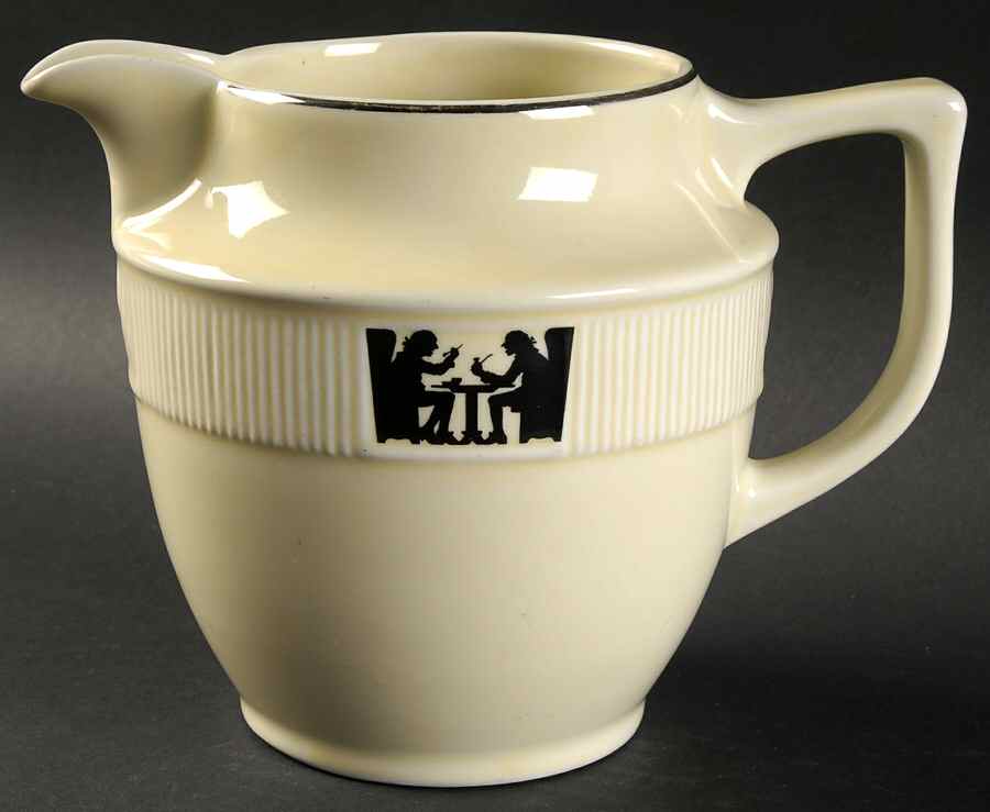Silhouette 40 Oz Medallion Jug #4 by Hall-1