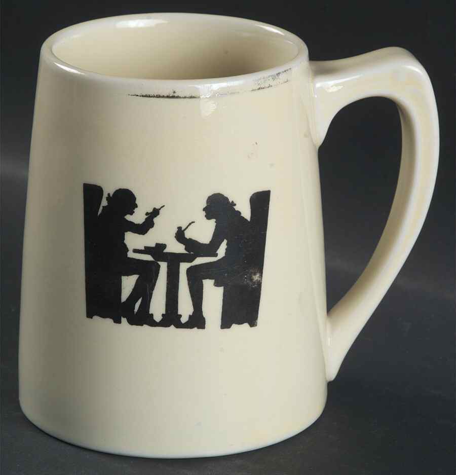 Silhouette Tankard Style Mug by Hall-1