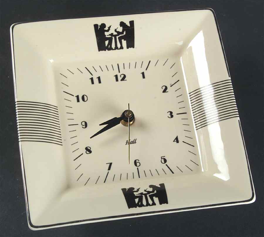 Silhouette Hanging Wall Clock by Hall-1