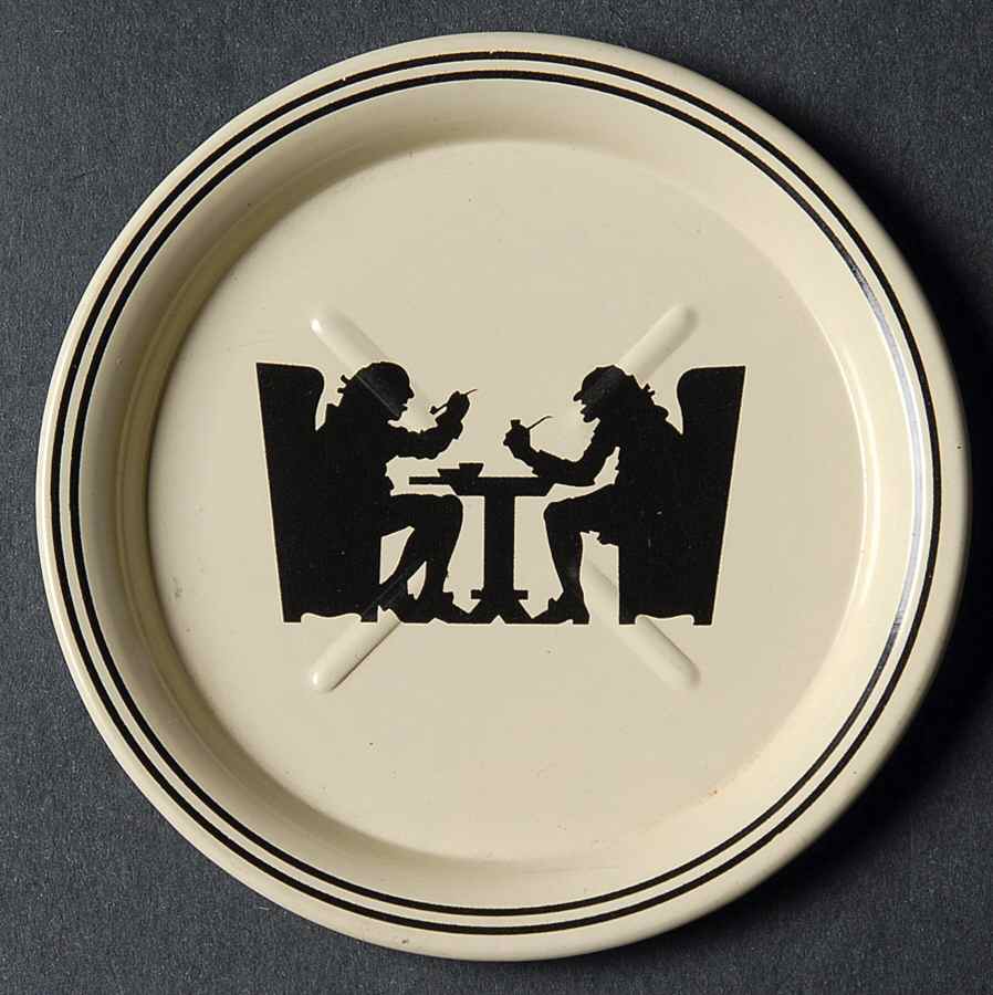 Silhouette Metal Coaster by Hall-1