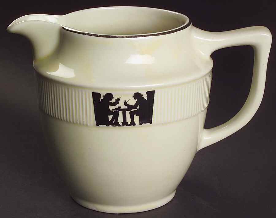 Silhouette 24 Oz Medallion Jug #3 by Hall-1