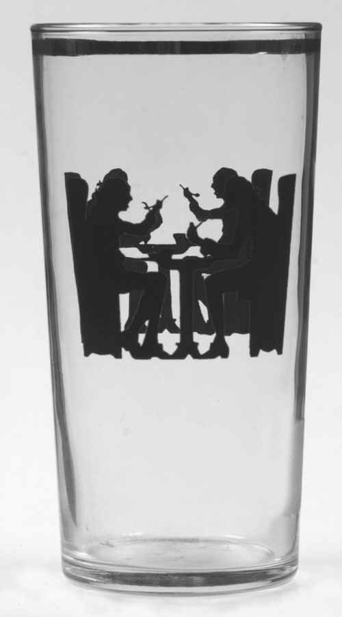 Silhouette 10 Oz Glassware Tumbler by Hall-1