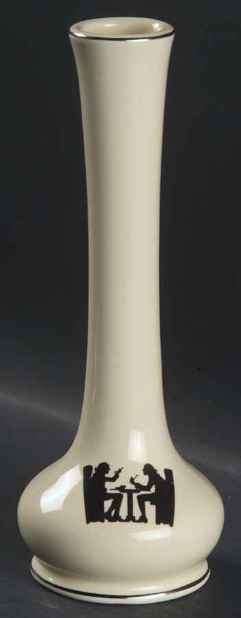 Silhouette 8" Bud Vase by Hall-1