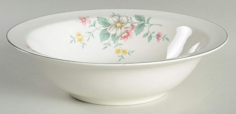 Springtime 9" Round Vegetable Bowl by Hall-1