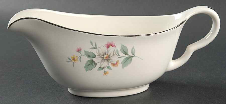 Springtime Gravy Boat by Hall-1