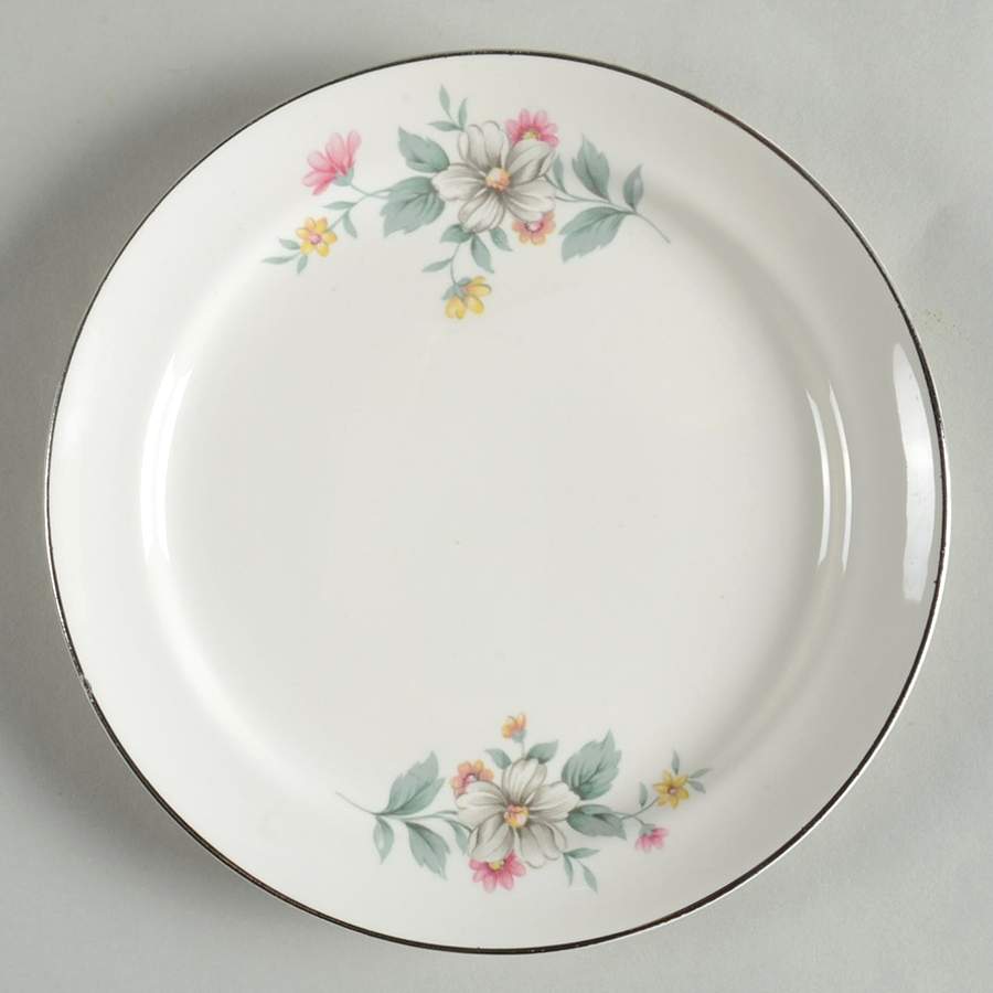 Springtime Dessert/Pie Plate by Hall-1