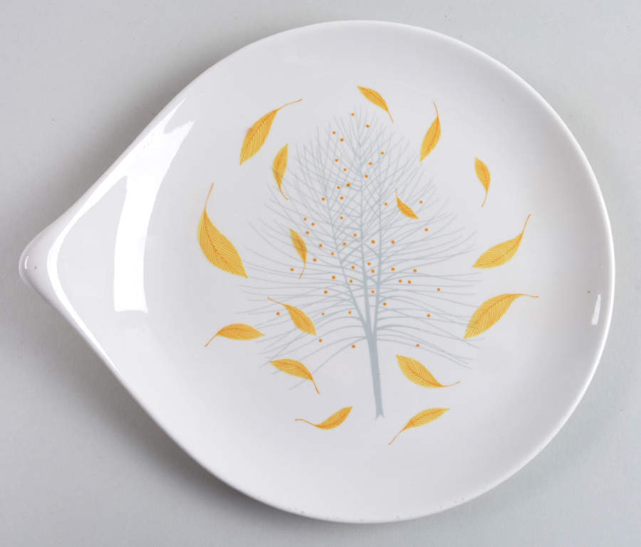 Sunglow Salad Plate by Hall-1