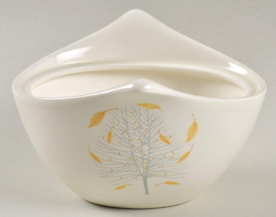 Sunglow Sugar Bowl No Lid by Hall-1