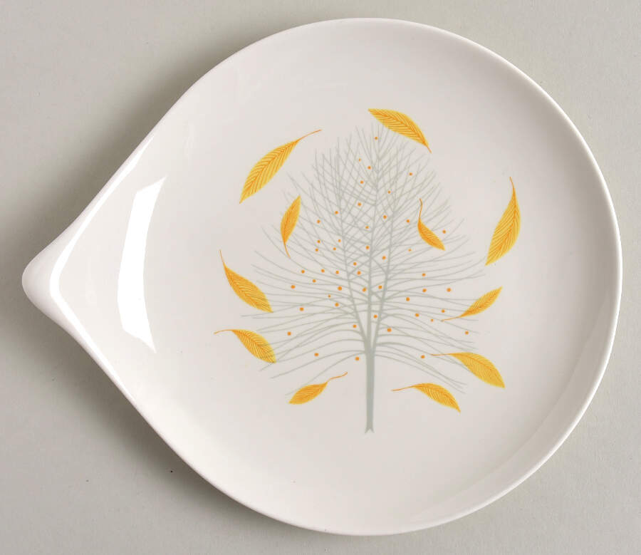 Sunglow Bread & Butter Plate by Hall-1