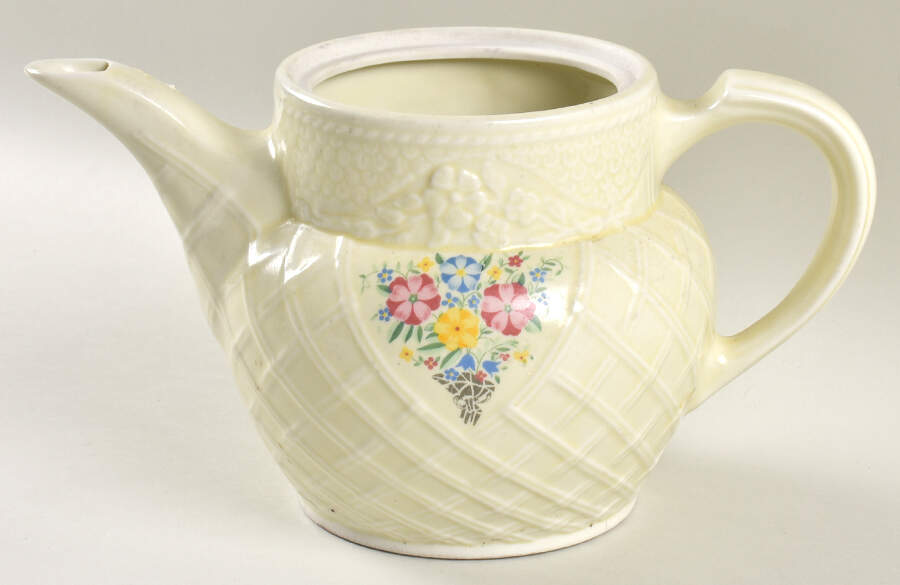 Trellis Coffee Pot No Lid by Hall-1