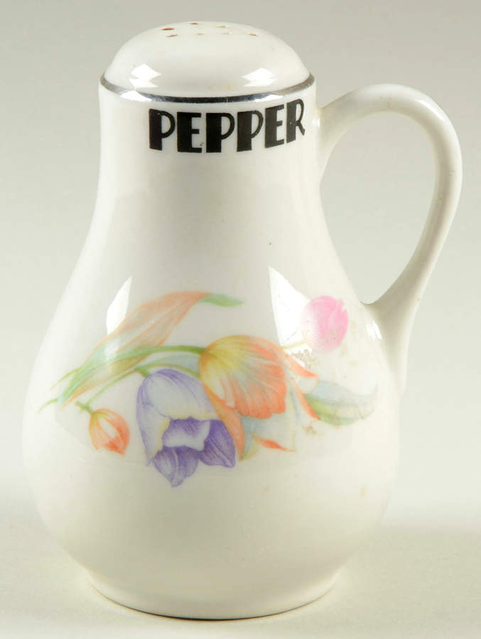 Tulip Handled Pepper Shaker by Hall-1