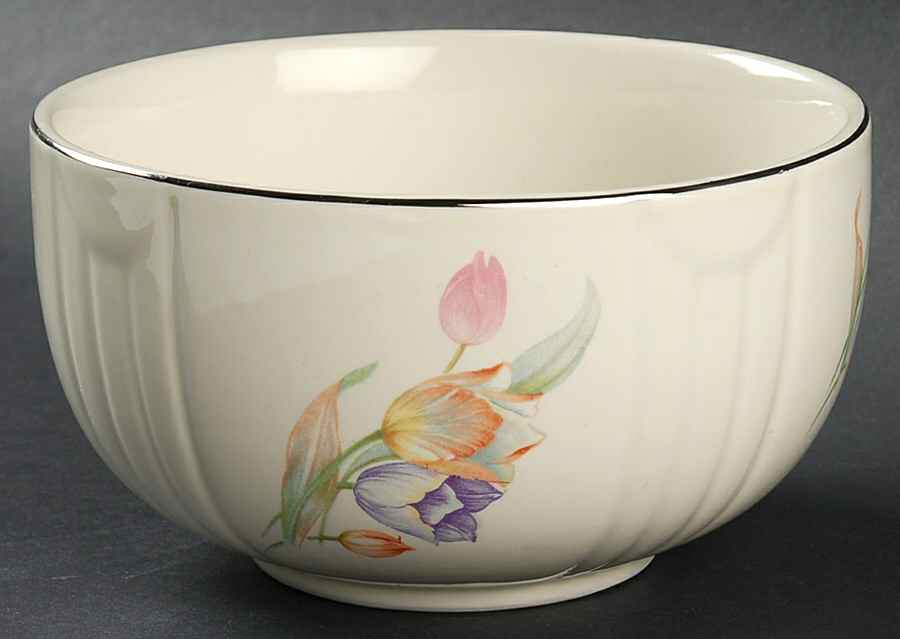 Tulip 6" Thick Rim Bowl by Hall-1