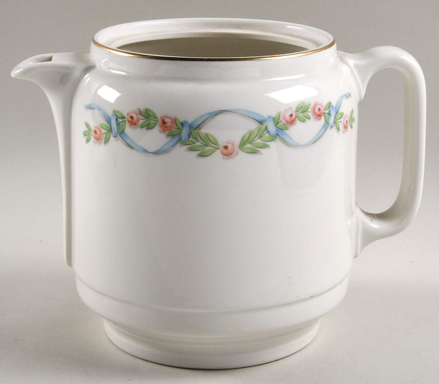 Wildfire (Gold Trim) 10 Cup S-Lid Coffee Pot No Lid by Hall-1