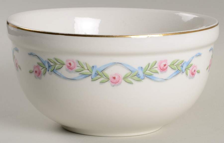 Wildfire (Gold Trim) 6" Thick Rim Bowl by Hall-1