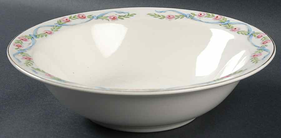 Wildfire (Gold Trim) 9" Round Vegetable Bowl by Hall-1