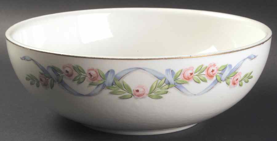 Wildfire (Gold Trim) 9" Salad Serving Bowl by Hall-1