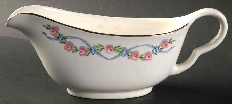 Wildfire (Gold Trim) Gravy Boat by Hall-1