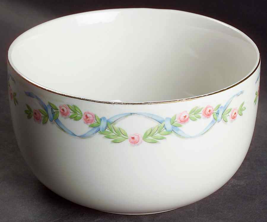 Wildfire (Gold Trim) 7" Straight Sided Bowl (No Embossed Rings) by Hall-1