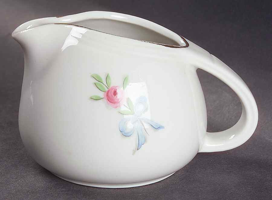 Wildfire (Gold Trim) Sani-Grid Creamer by Hall-1