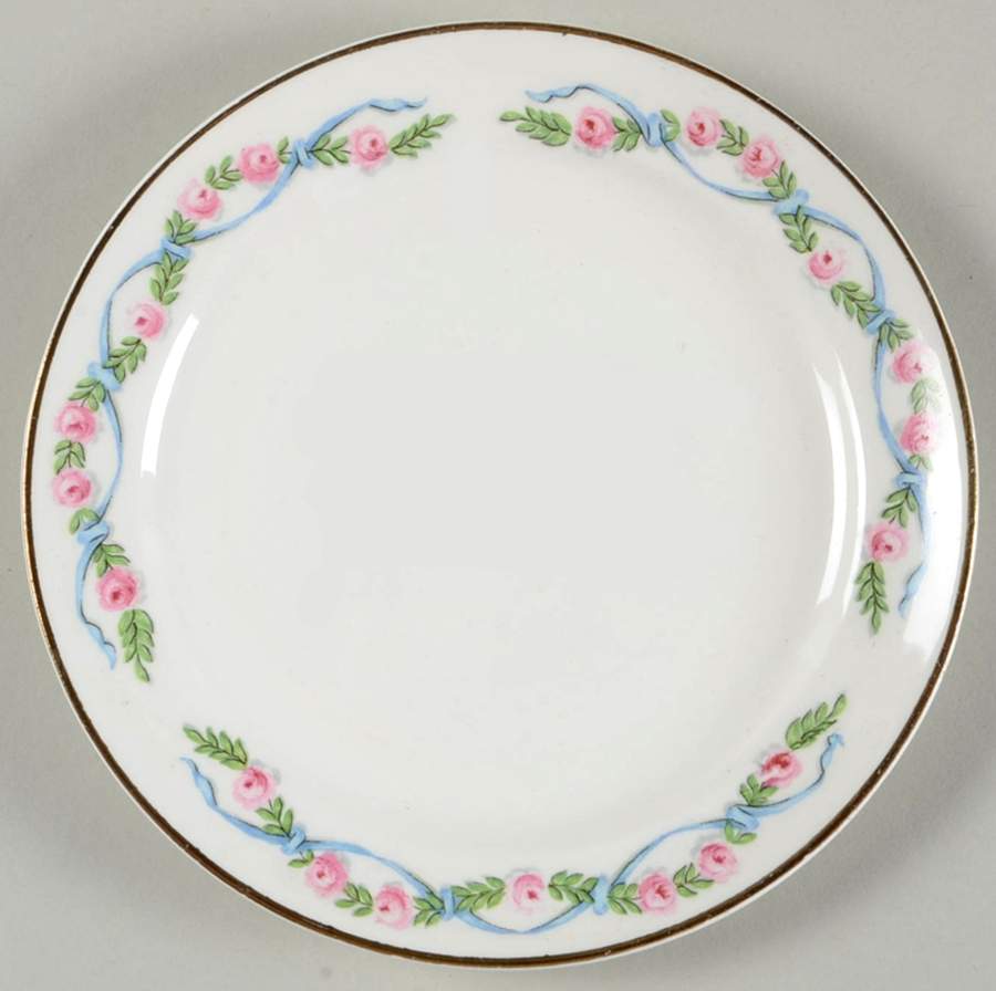 Wildfire (Gold Trim) Bread & Butter Plate by Hall-1