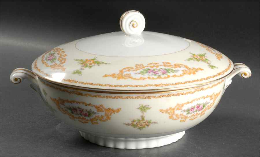 Melody Round Covered Vegetable by Holly China-1