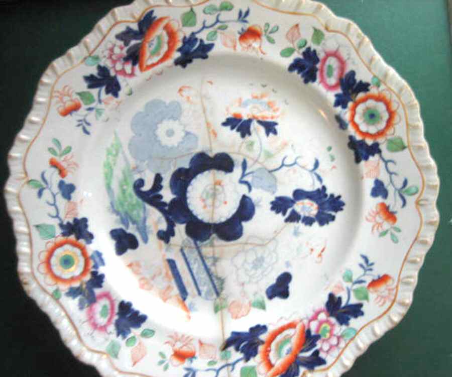 HMJ1 Dinner Plate by Hicks, Meigh & Johnson-1