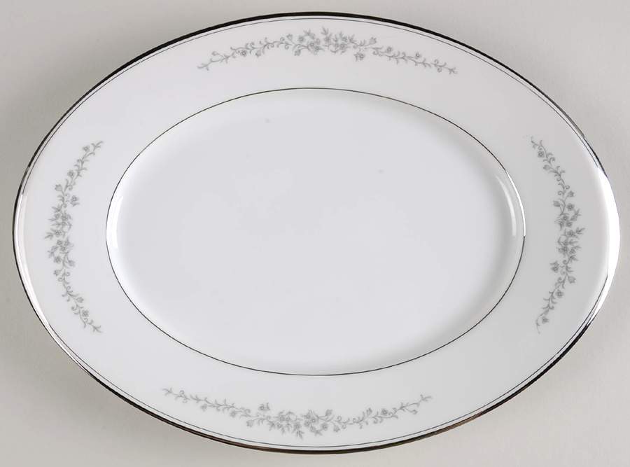 Ardmore 14" Oval Serving Platter by Hampton (Japan)-1