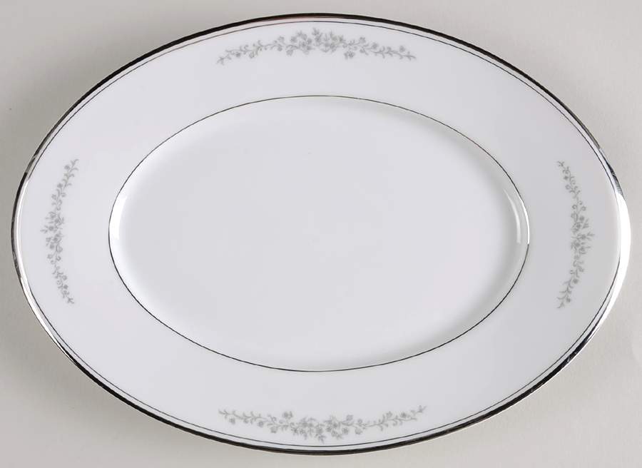 Ardmore 12" Oval Serving Platter by Hampton (Japan)-1