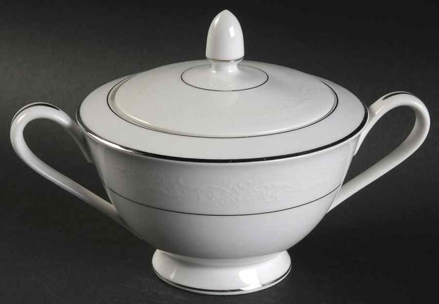 Florentine Sugar Bowl & Lid by Hampton (Japan)-1