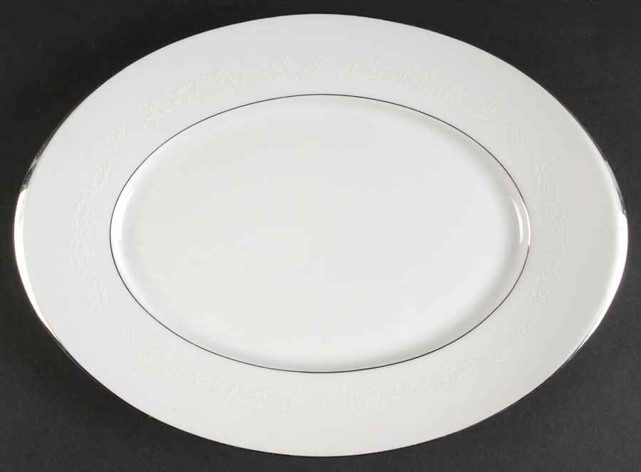 Florentine 12" Oval Serving Platter by Hampton (Japan)-1