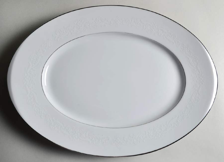 Florentine 15" Oval Serving Platter by Hampton (Japan)-1