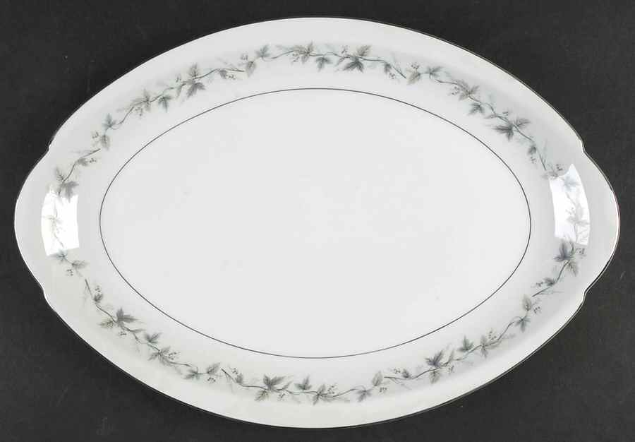 Monterey 14" Oval Serving Platter by Hampton (Japan)-1