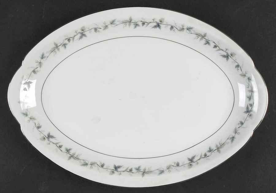 Monterey 12" Oval Serving Platter by Hampton (Japan)-1
