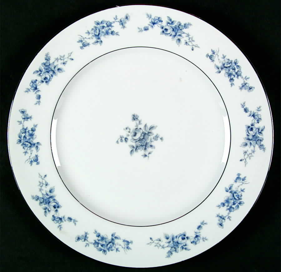 Sheffield Blue Dinner Plate by Hampton (Japan)-1