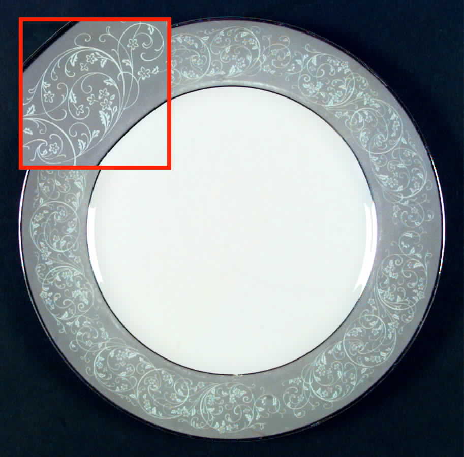 Townson Dinner Plate by Hampton (Japan)-1