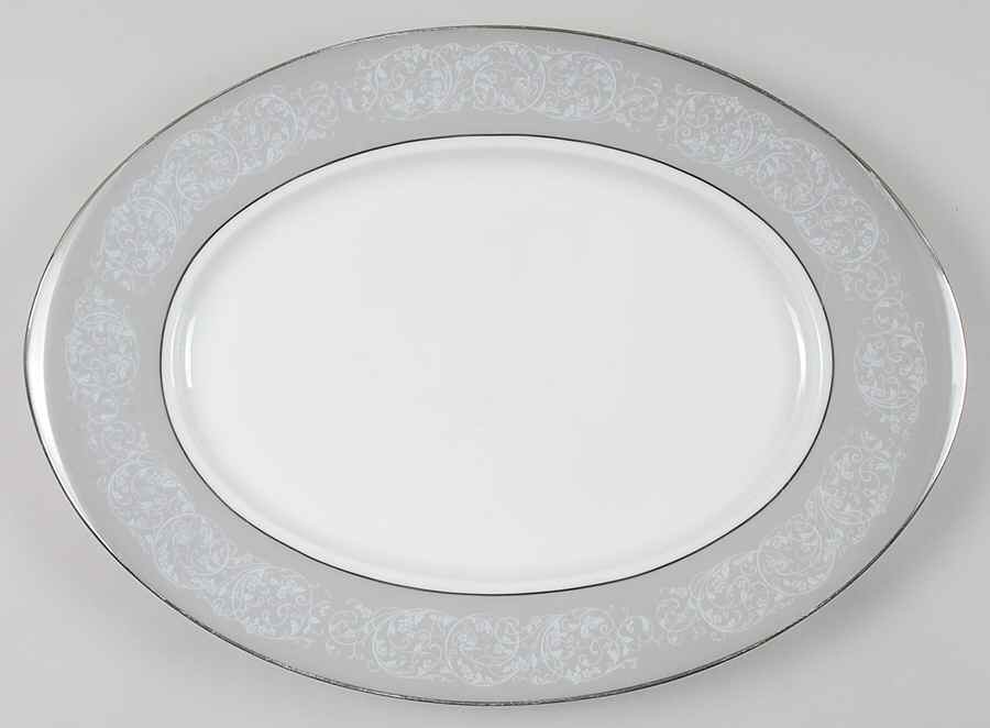 Townson 16" Oval Serving Platter by Hampton (Japan)-1