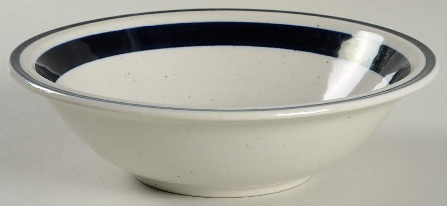 Blue Nordiska Coupe Cereal Bowl by Haniwa-1