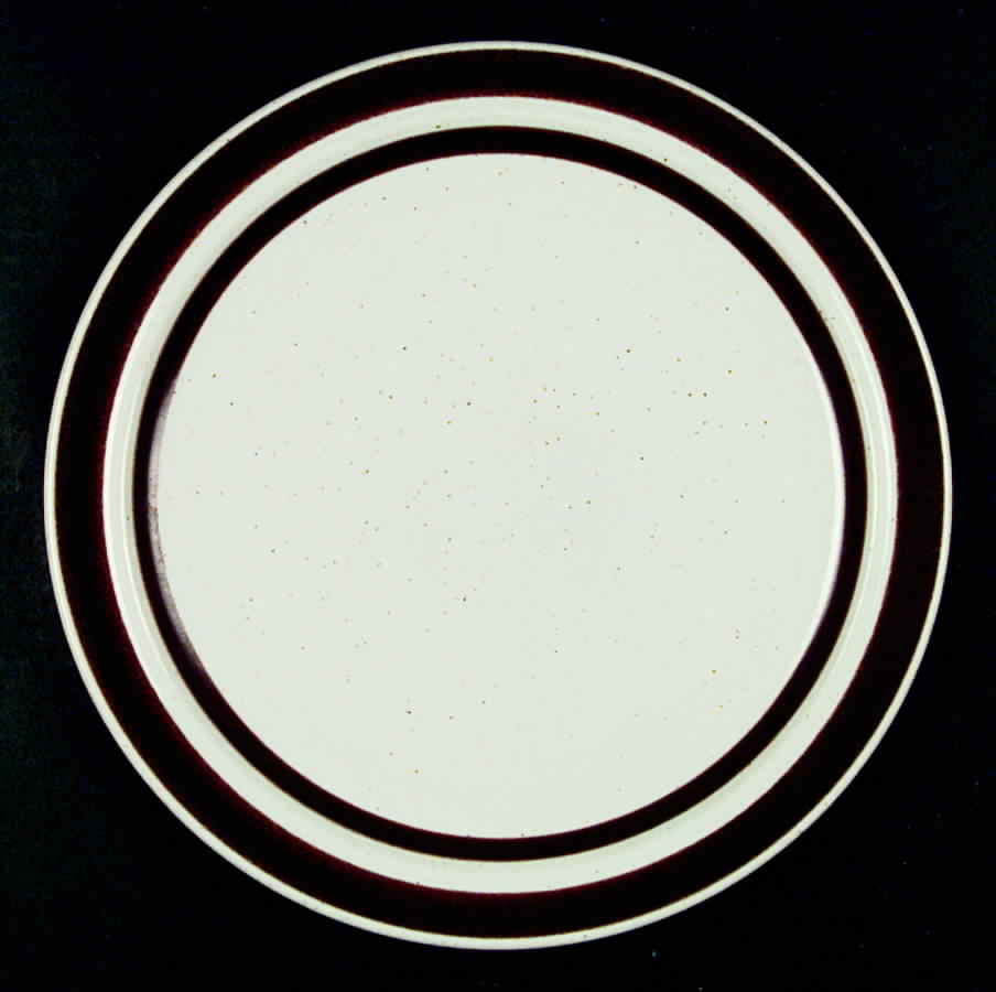 Brown Stone Dinner Plate by Haniwa-1